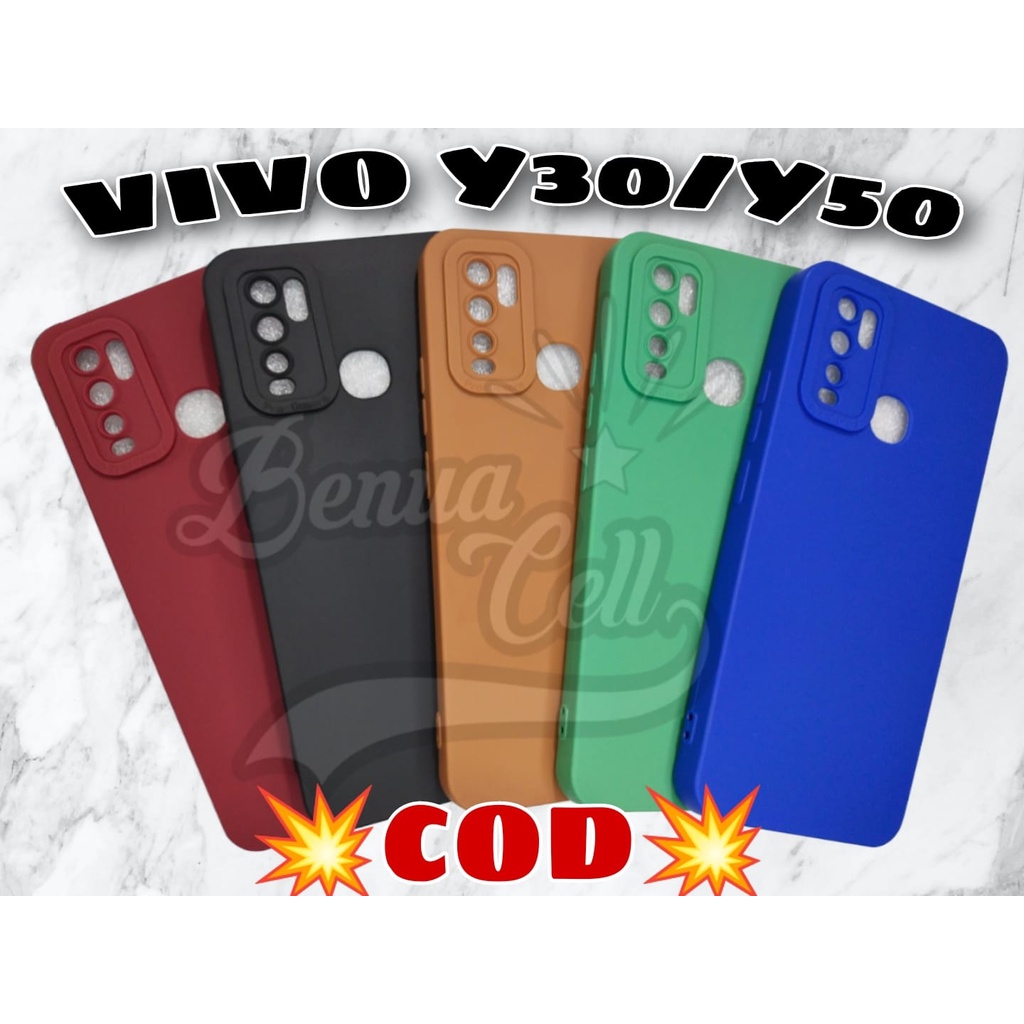 VIVO Y21 Y21S Y33S, Y30 Y50 SOFTCASE PRO KAMERA PC VIVO Y30 / Y50 &amp; Y21/Y21S/Y33S - BDC