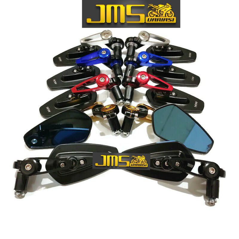 kaca spion jalu oval semua motor mio beat nmax aerox pcx fu mx mxking soul scoopy w175 vixon cbr r15 ninja