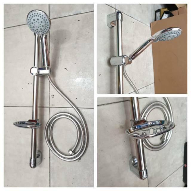 Shower tiang stainless PROMO TERMURAH
