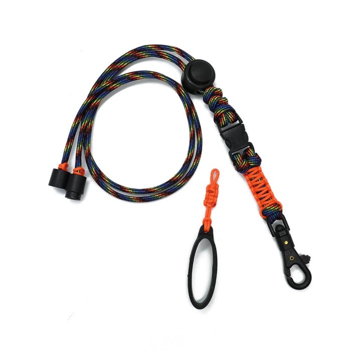 

READY Lanyard Paracord - Pods / Tactical ID Card Holder - Custom Handmade 01 TERLARIS