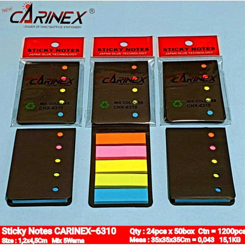 

STICKY NOTES CARINEX 6310