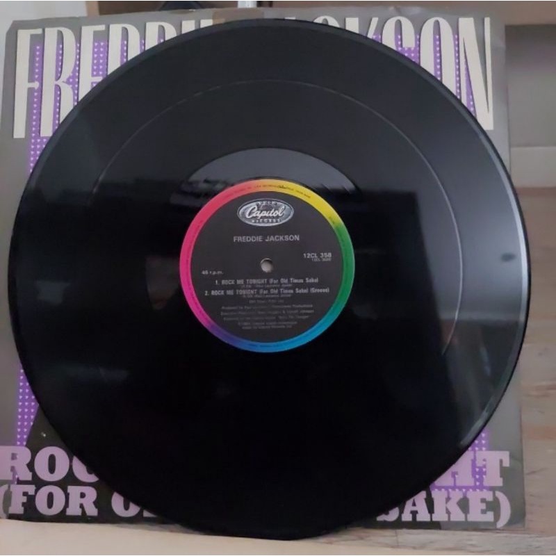 Kaset Vinyl Piringan Hitam Freddie Jackson