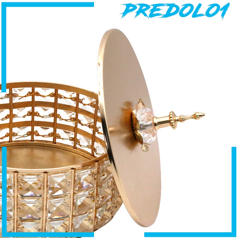 (Predolo1) Kotak Penyimpanan Permen / Perhiasan Bentuk Bulat