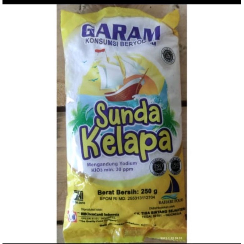 

Garam Sunda Kelapa 250gr
