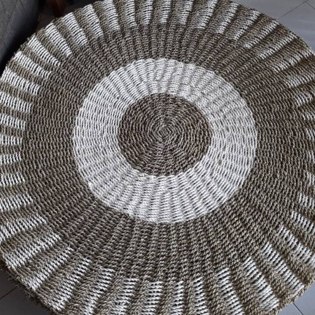 RUG seagras murah/karpet bulat anyam/karpet lantai unik/rug anyam uk 100-150cm/karpet ayukhayla