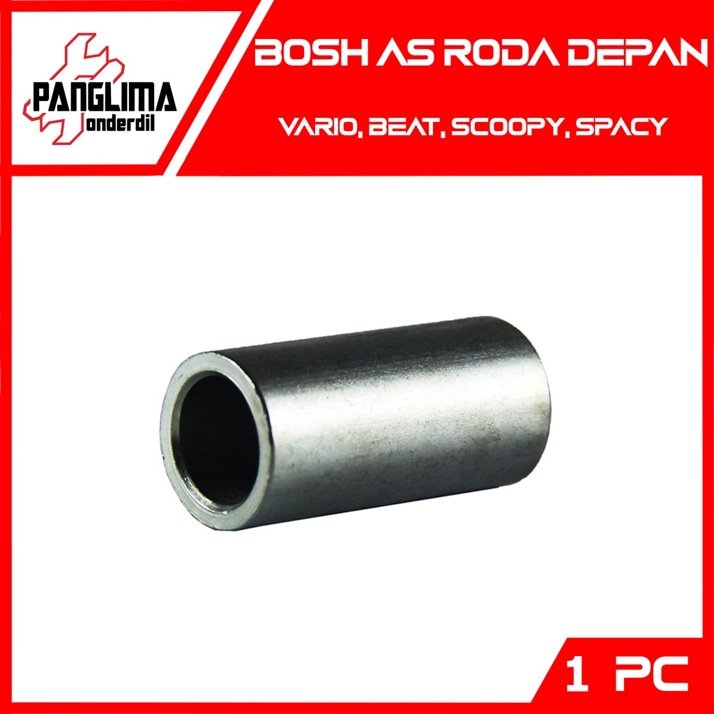 Bosh As Roda Depan Vario 110-125-150 &amp; Beat-FI &amp; Spacy-FI &amp; Scoopy-FI Bos-Bushing Laher-Bearing-Laker Tengah-Dalam Tromol 17X12.2X35