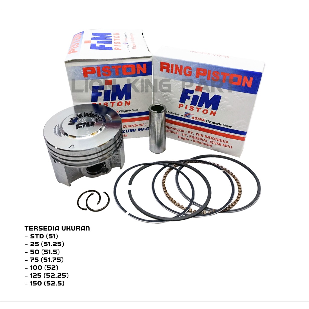 PISTON KIT JUPITR Z VEGA R NEW FIM45 FIM 45 PIN 13-2