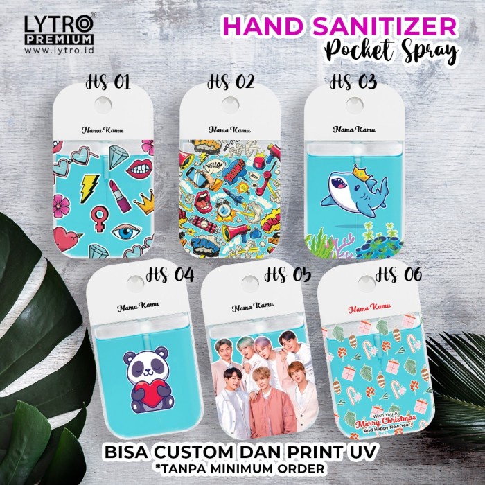 Costum Print UV - Hand Sanitizer Spray Touchland Easy Refill 50 ML
