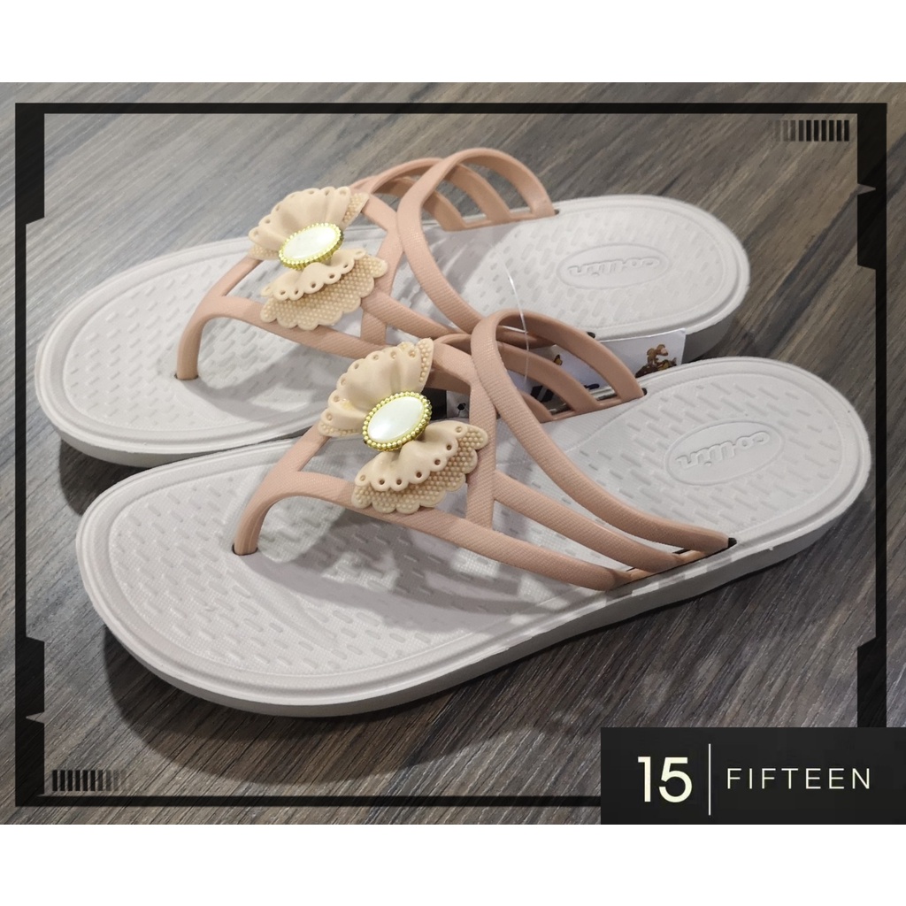 15 SHOP --- Sandal Jepit Wanita  Sendal Cewek Selop Slip Sandal 8350-1