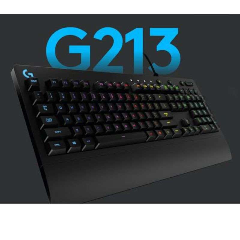 Logitech G213 prodigy rgb gaming keyboard ori resmi | g213