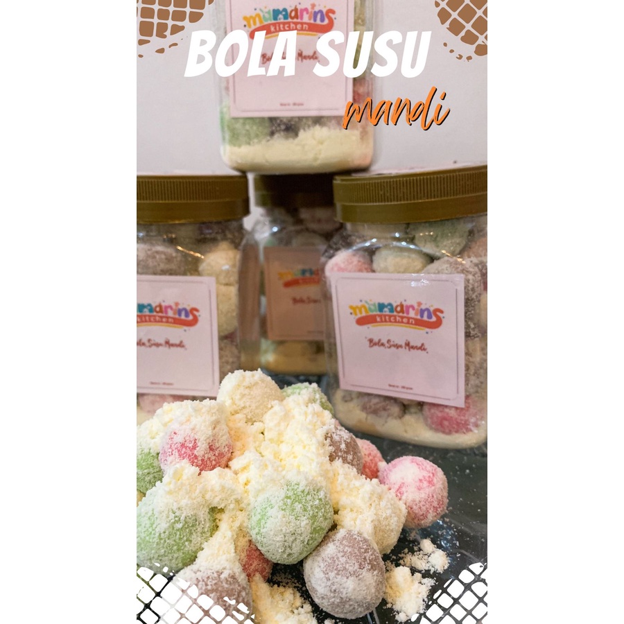 

Bola Susu Mandi 250 Gram