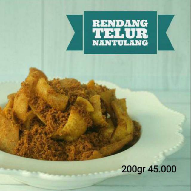 

Rendang Telur Nantulang