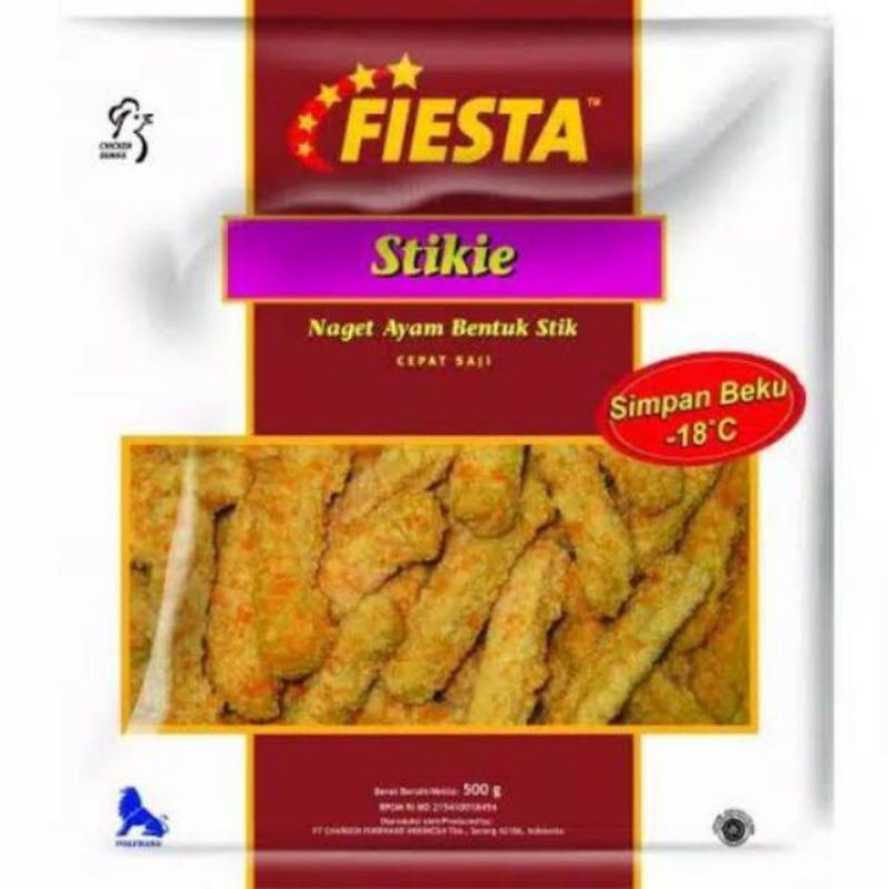 

Nugget Ayam FIESTA Stikie 500 gram / Chicken Nugget FIESTA