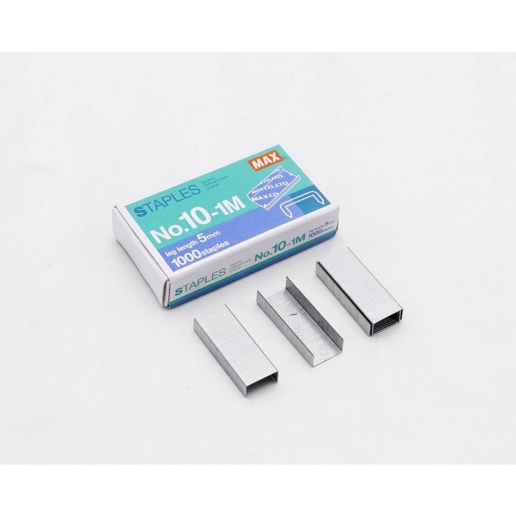 

STATIONERY HAUL- Isi Staples Max No.10 / No. 10-1M