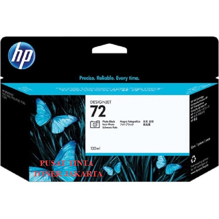 Tinta HP 72 PhotoBlack 130ml = HP Designjet T610, T620, T790, T2300