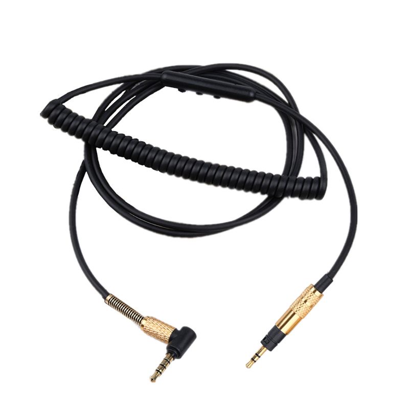 btsg For -Sennheiser Momentum 2.0 /-HD4.40/4.50 On Ear Over Ear With MIC Spring Cable