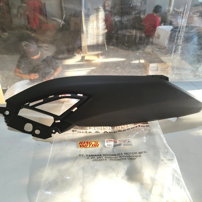 COVER BODY ALL NEW NMAX, N MAX HITAM DOFF KIRI (B6H-P3) ASLI YAMAHA