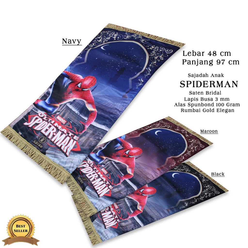 Sajadah Karakter Anak Tiga Dimensi/Harga Grosir/Best Seller/Bisa Bayar Di Tempat/COD