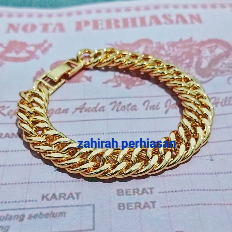 GELANG RANTAI PRIA WANITA TITANIUM TERLARIS 18