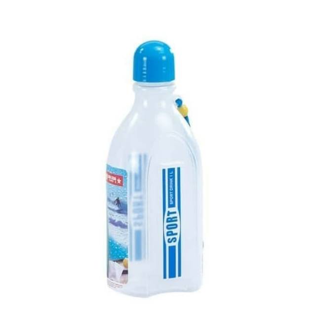 Botol Minum Lion Star Sport 1 Liter - Tempat Minuman Plastik SNI Drink