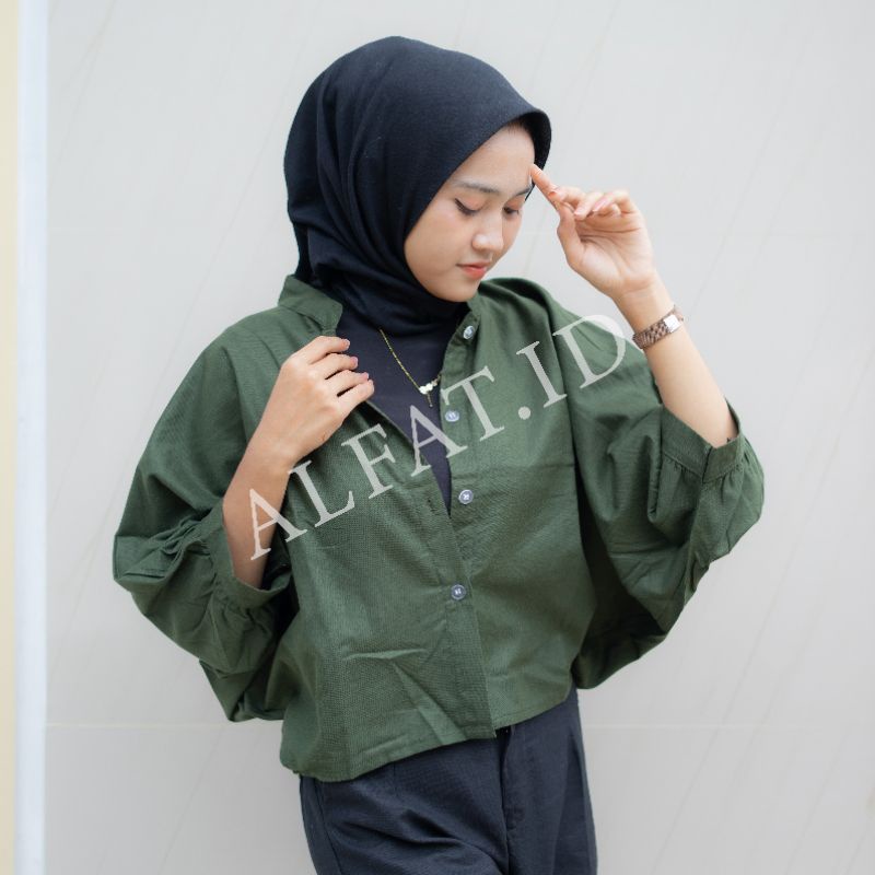 IFA BATWING POLOS / BLOUS OUTER KEMEJA // BATWING POLOS OVERSIZE