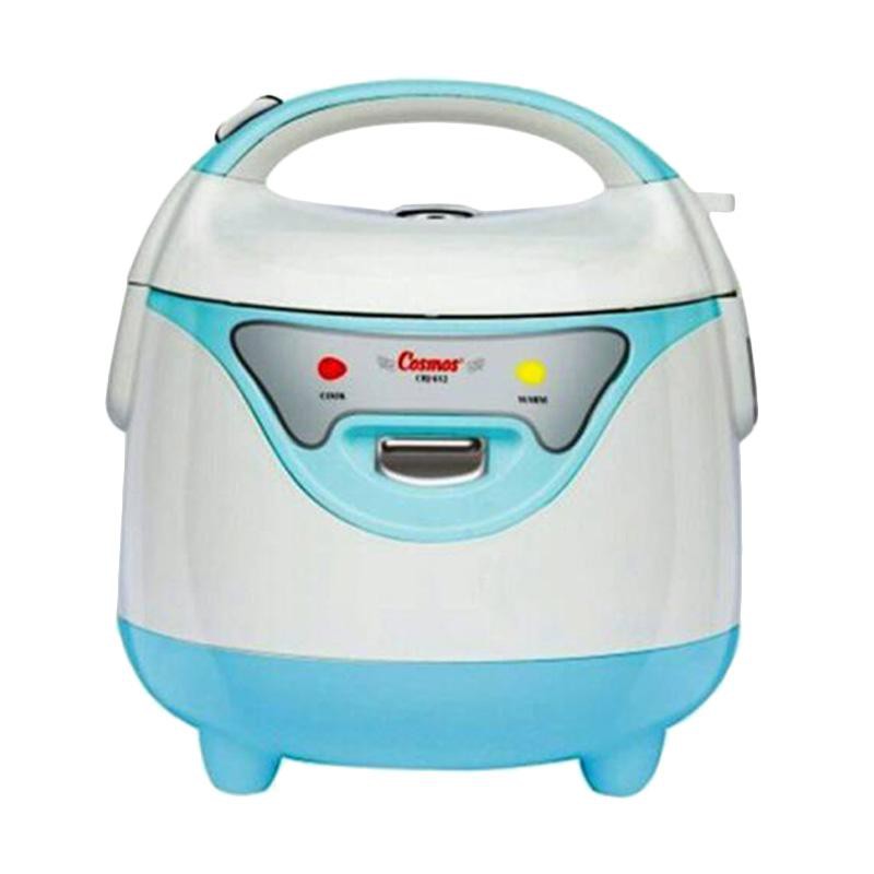 Cosmos CRJ6612 Rice Cooker 0.8 Liter Panci Anti Gores Harmond Teknologi Hemat Listrik 300 Watt Low W