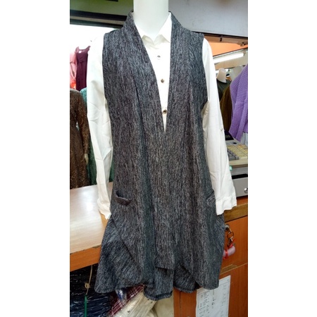 Cardigan Tanpa Lengan Cardigan Outer Wanita Cardigan Basic Cardigan Korea