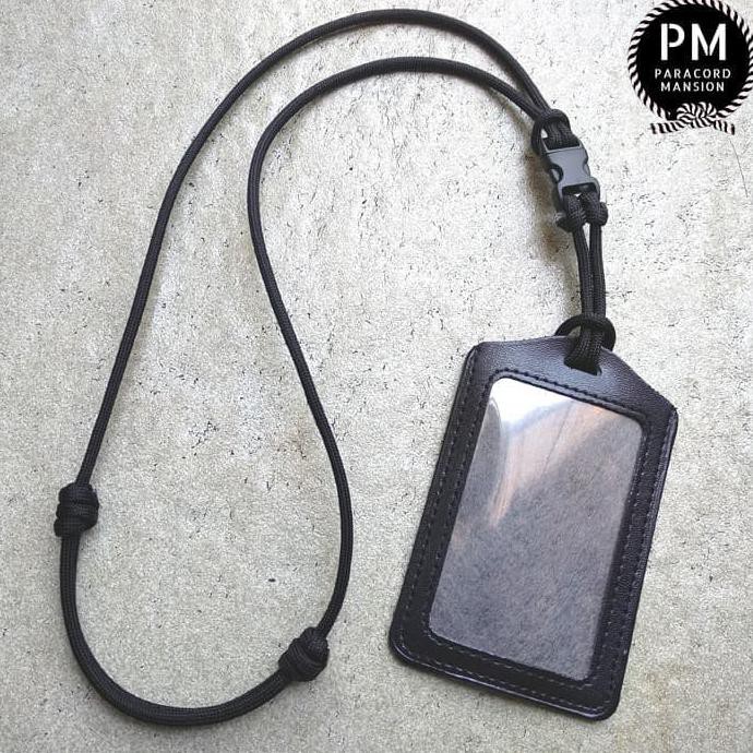 

Lanyard ID Card Tali Leher Name Tag Tali Paracord with Mini Buckle