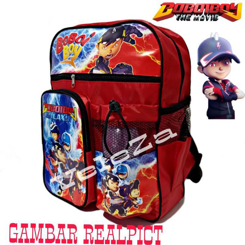 Tas ransel anak karakter Boboiboy free botol minum - Tas anak