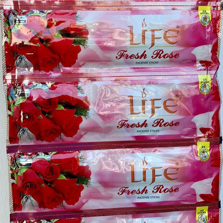 Dupa India Aromaterapi Darshan Life Fresh Rose 1 pouch