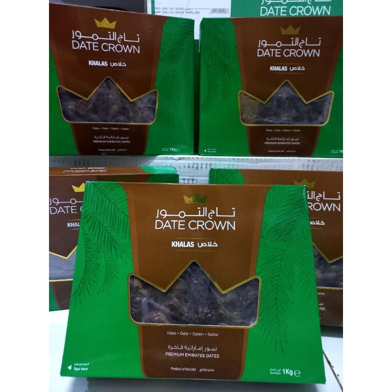 

1kg Korma kurma khalas date crown