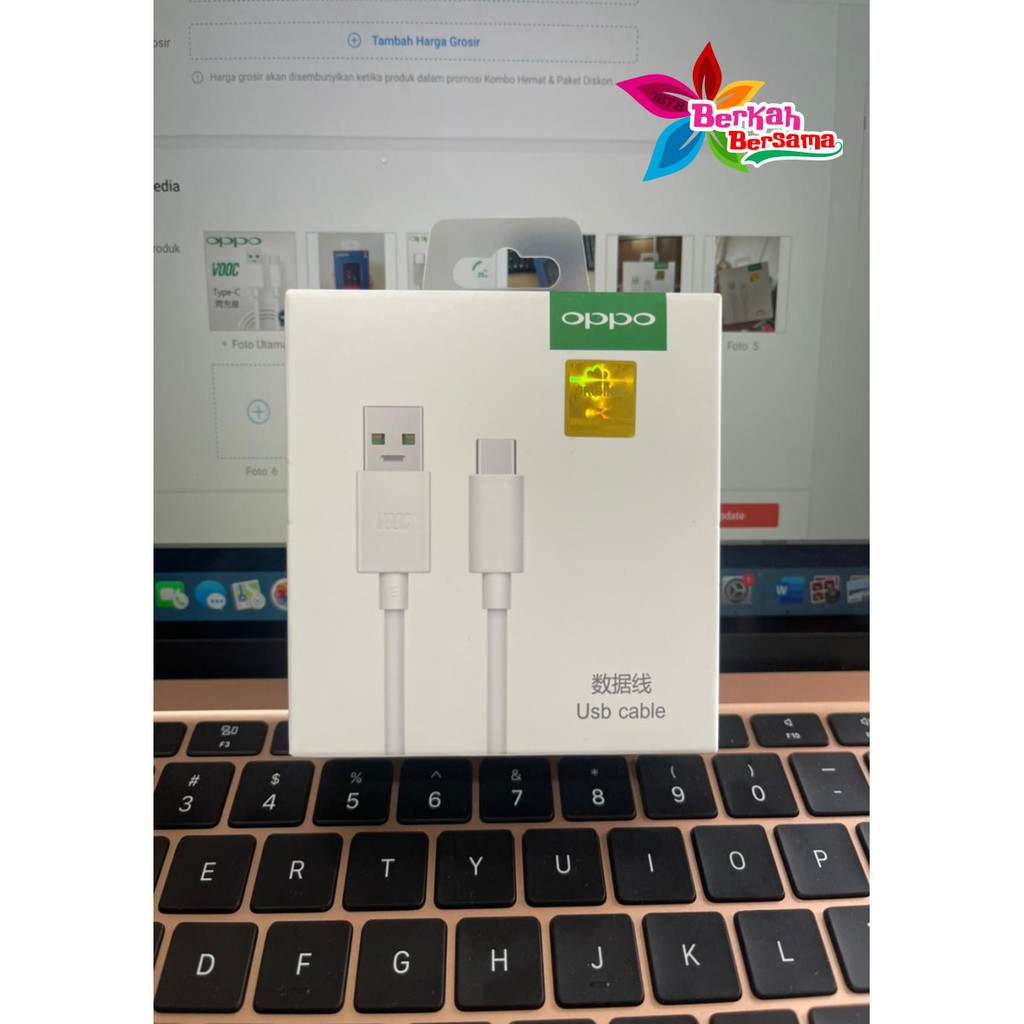 BM069 Kabel data OPPO VOOC Fast Charging original 100% TIPE C usb A5 2020 a9 2020 a52 a33 a92 BB2879