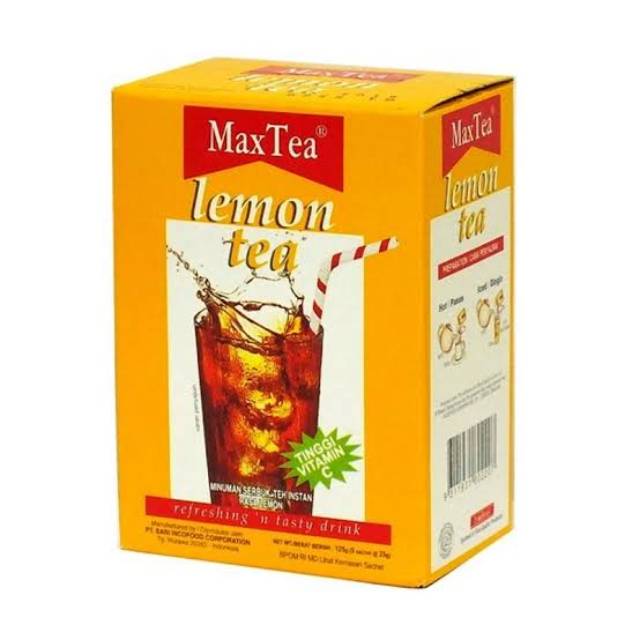 

MaxTea Lemon Tea Box (5x25gr)