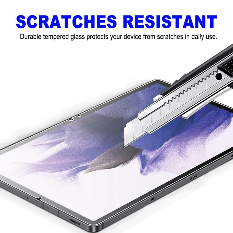 Tempered Glass Samsung Galaxy Tab S7 FE 12.4 inch 5G 2021 SM-T730 T733 T736B TRIPLEDI Anti Gores