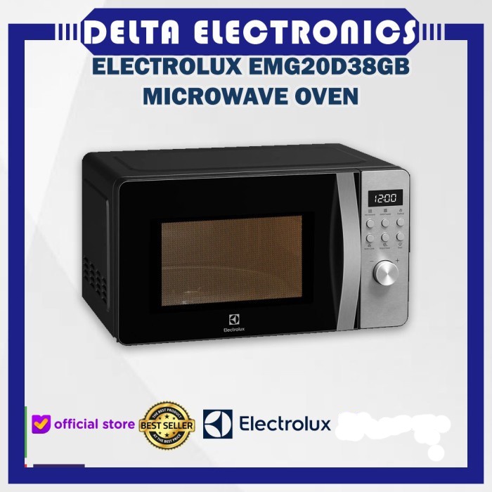 Jual ELECTROLUX EMG20D38 Microwave Grill Emg20D38Gb 20D38 | Shopee ...