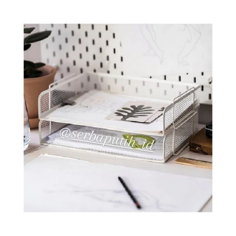 

DRONS Tempat File Surat Letter Tray isi 2