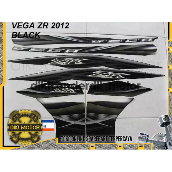 Striping Motor Yamaha Vega ZR 2012 Hitam