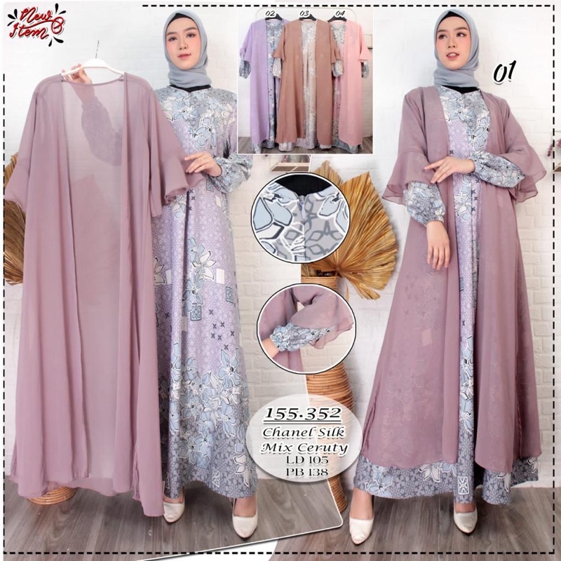 gamis outer lepas