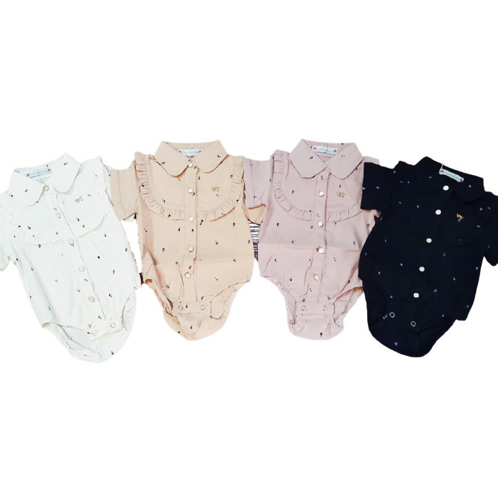 Kemeja Jumper Carter Love Bross Pita 4W/ Baju Bayi Perempuan