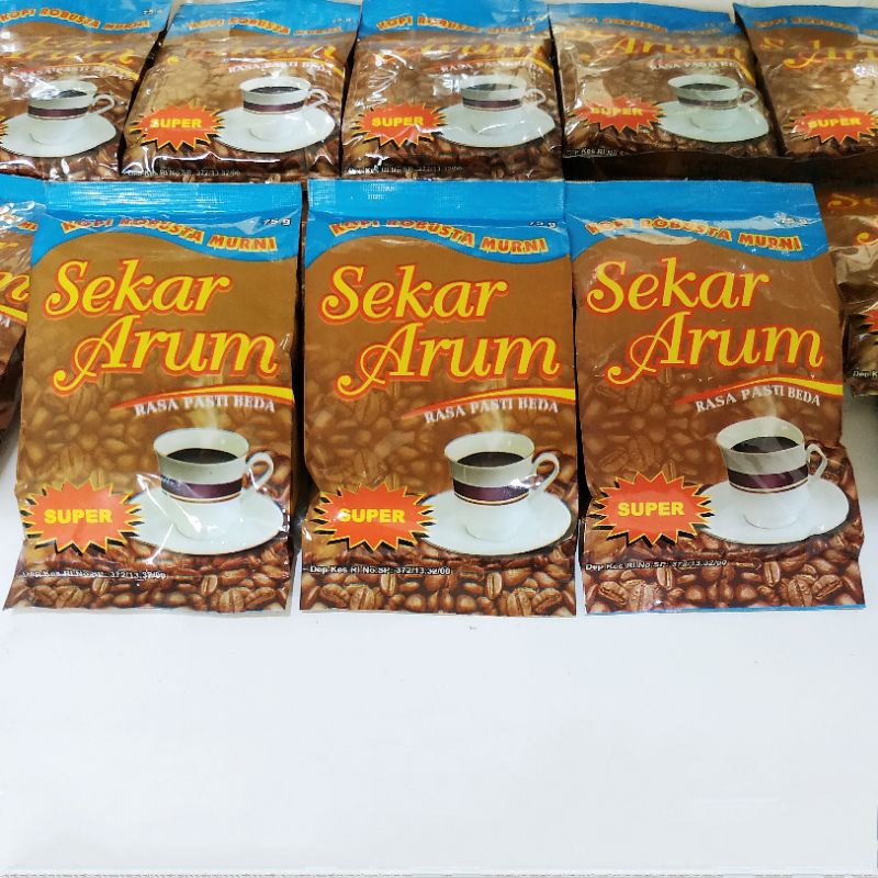 

Kopi Sekar Arum Robusta Super 75gram | Kopi Puslit Jember | Puslit Kopi Kakao | Puslitkoka | Kopi Kakao Shop|