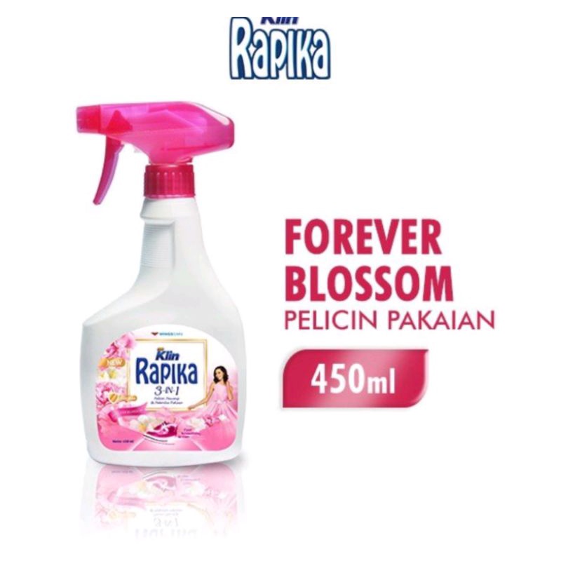 Rapika Spray Pelicin Pakaian (Botol) 450 ml