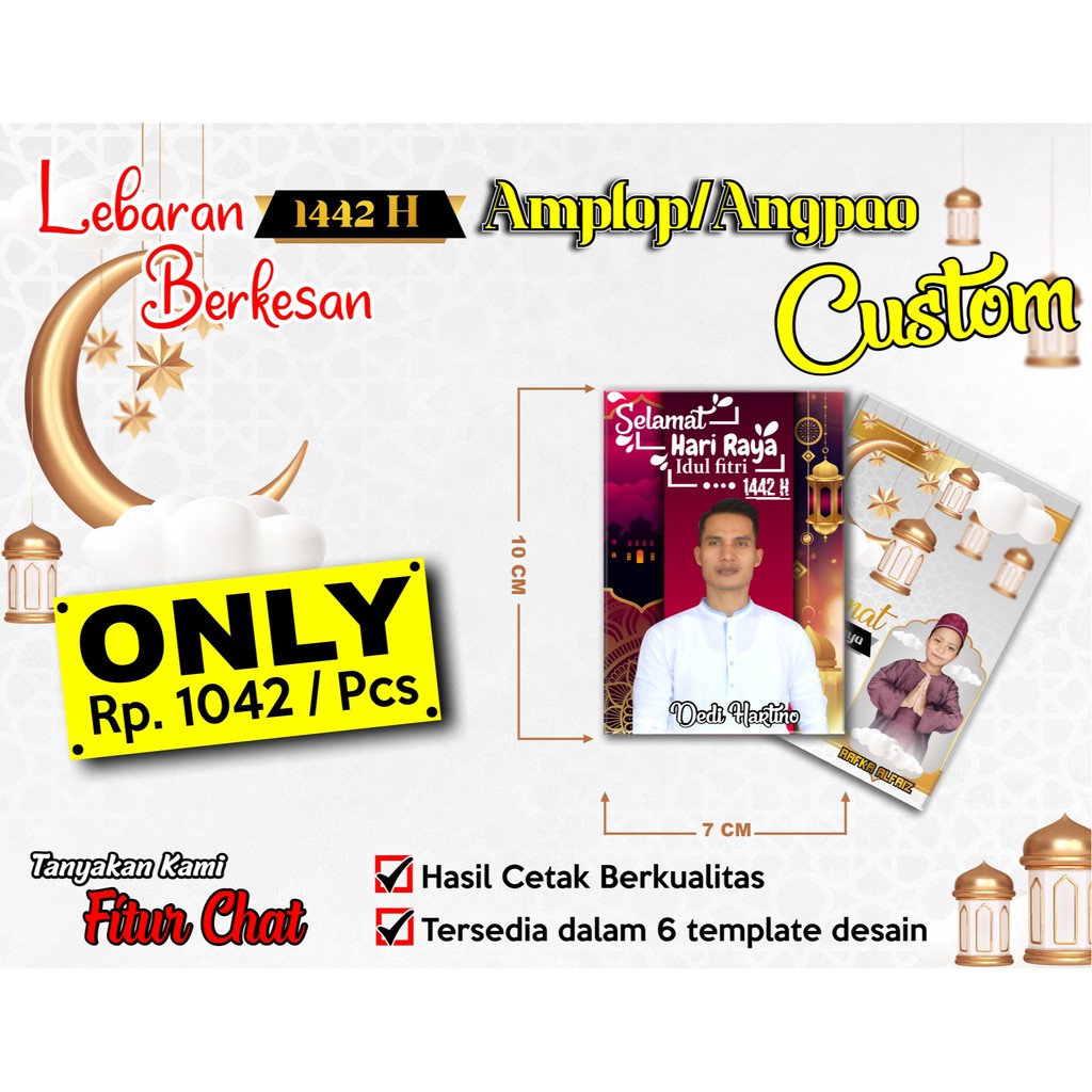 

angpao/amplop lebaran custom