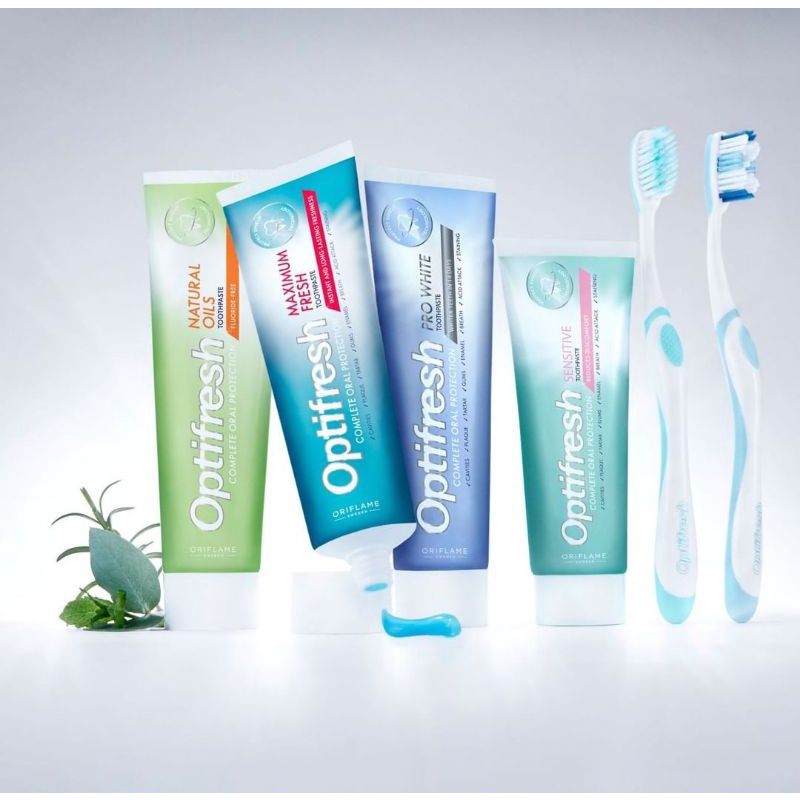 Optifresh Tooth Paste Crystal White / Extreme Fresh / Pro White / Kids Gentle / Maximum Fresh