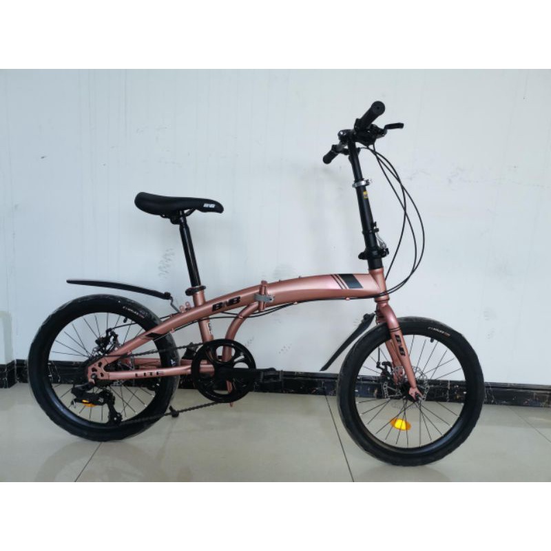 SEPEDA LIPAT BNB CHRIS NEW 20 INCH 8 SPEED FOLDING BIKE