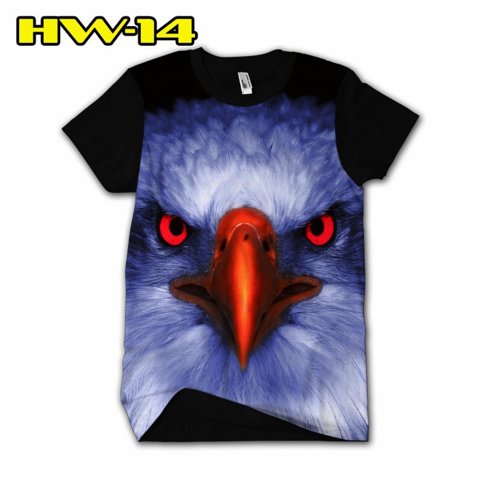 Kaos Burung Elang Baju Eagle bird