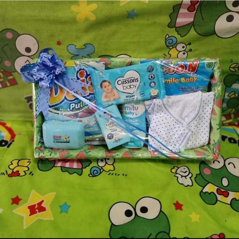 parcel bayi / hampers bayi / kado bayi baru lahir 04