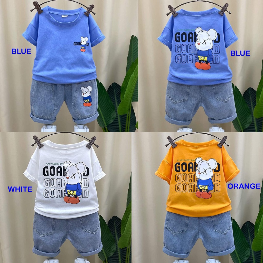 Baju Setelan Anak Laki Laki Everyday Bear