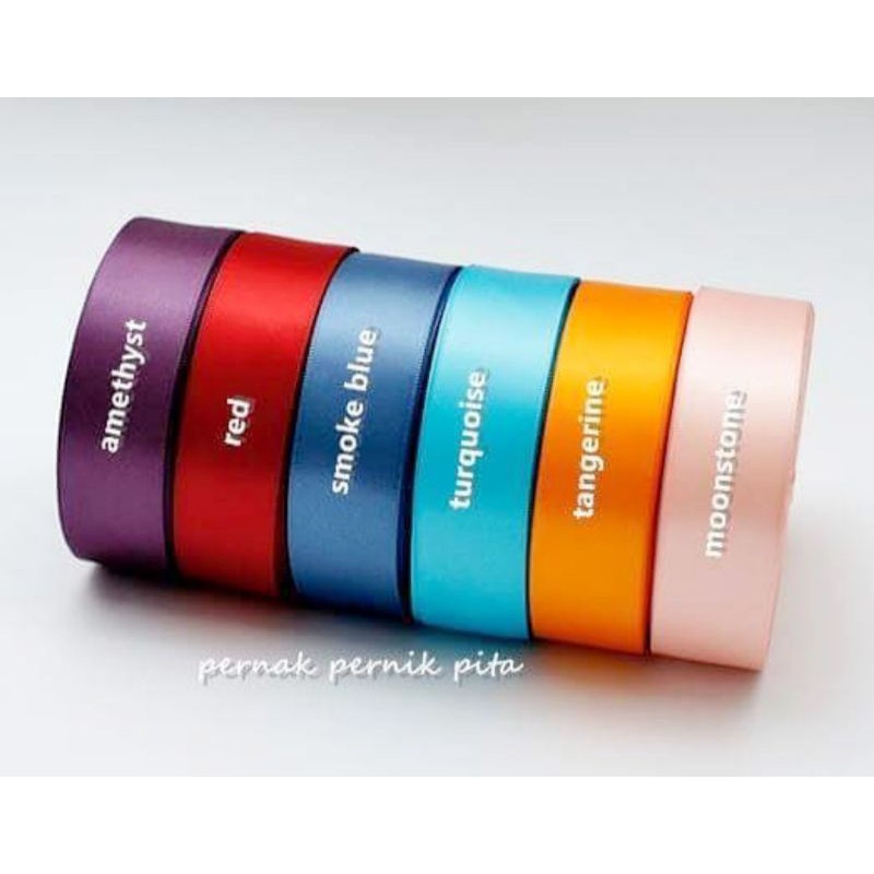 

PITA SATIN 1" (2.5CM) POLOS DOUBLE SIDE IMPORT / HRG PER-90CM