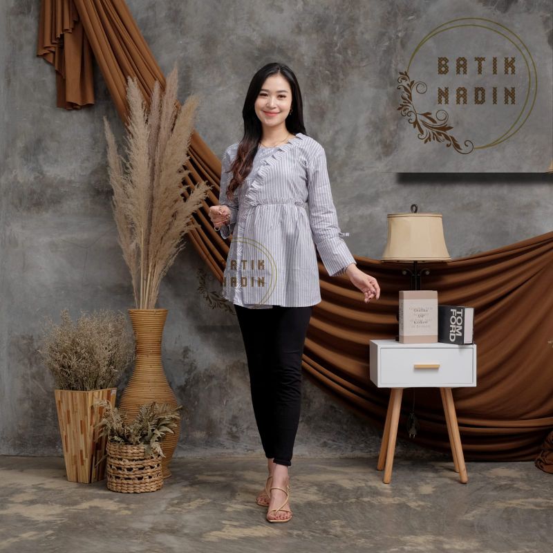 Baju Batik Kerja Jumbo Kekinian dan Termurah.