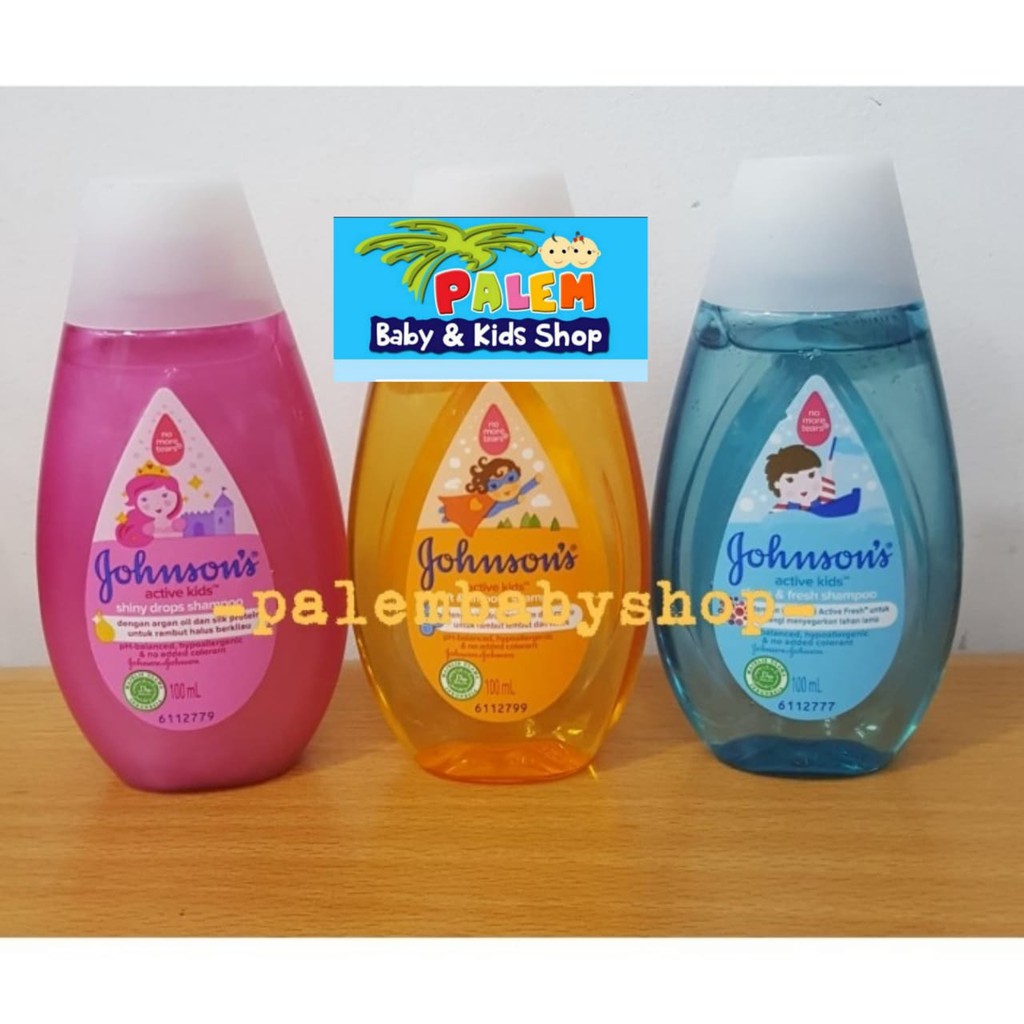 Johnson's active kids soft &amp; smooth shampoo 100ml